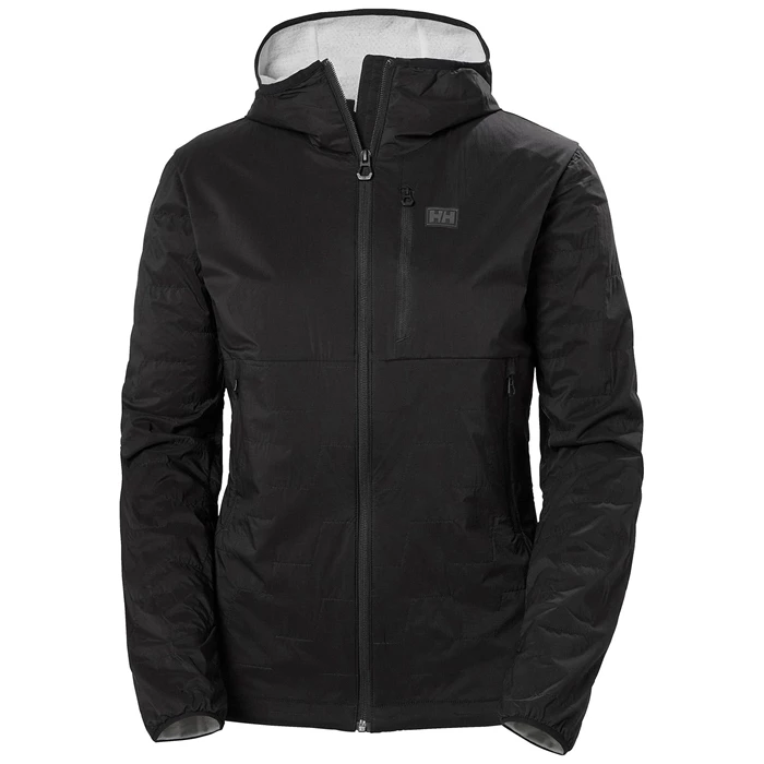 Couches Intermédiaires Helly Hansen W Lifaloft Air Encapuchonné Femme Noir | 7845-DMXQK