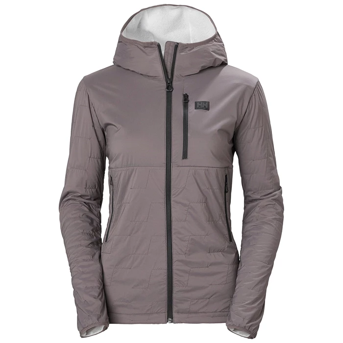 Couches Intermédiaires Helly Hansen W Lifaloft Air Encapuchonné Femme Grise | 8407-ROADN