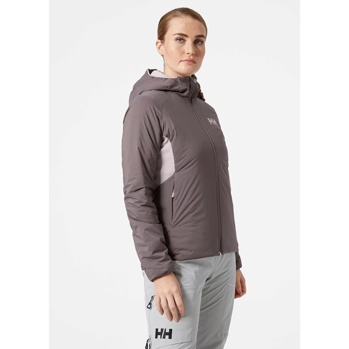 Couches Intermédiaires Helly Hansen W Odin Stretch Encapuchonné Femme Grise | 3154-WTESX