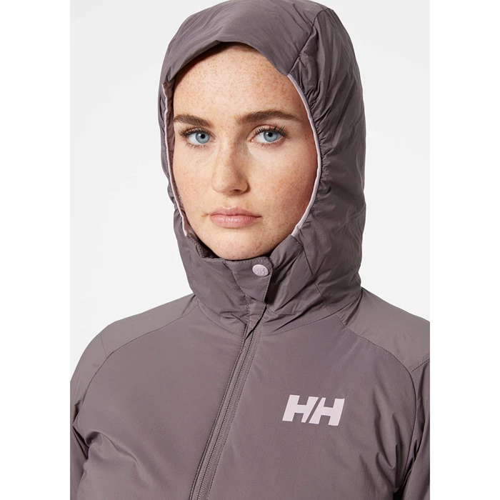 Couches Intermédiaires Helly Hansen W Odin Stretch Encapuchonné Femme Grise | 3154-WTESX