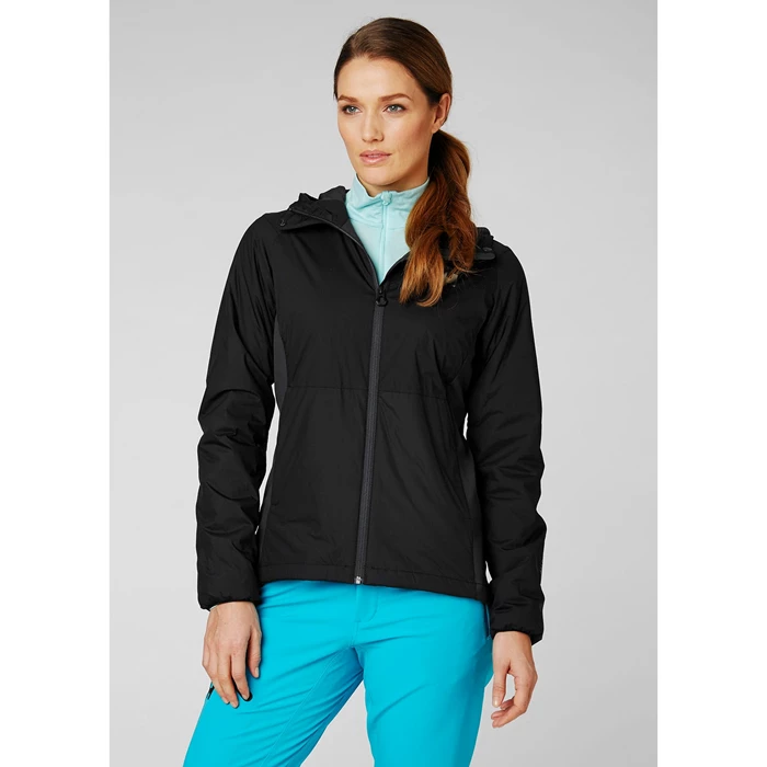 Couches Intermédiaires Helly Hansen W Odin Stretch Encapuchonné Light In Femme Noir | 6135-KOTJF