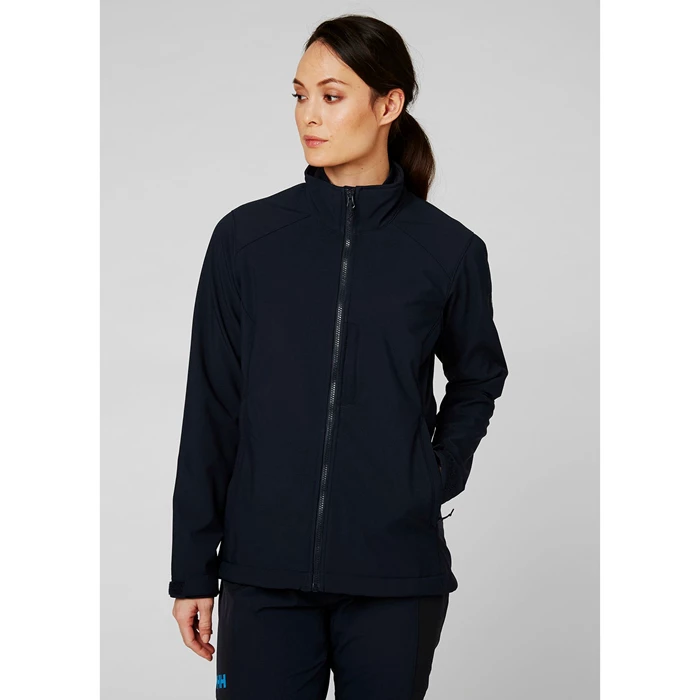 Couches Intermédiaires Helly Hansen W Paramount Soft Femme Bleu Marine | 4372-MOXNZ