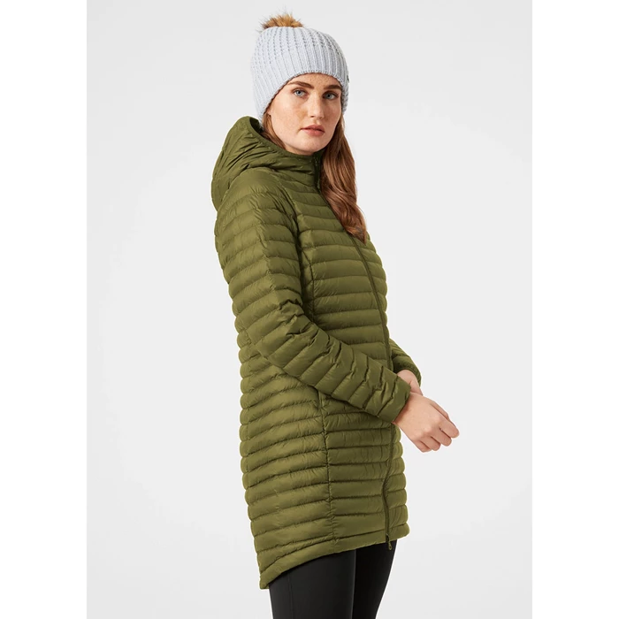 Couches Intermédiaires Helly Hansen W Sirdal Long Femme Vert Olive | 3714-ZSWPR