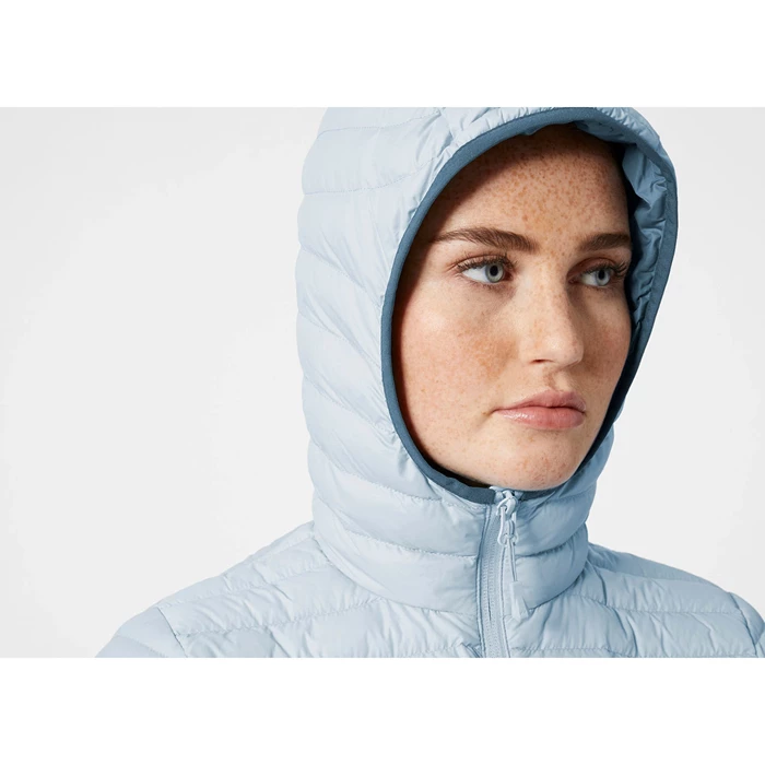 Couches Intermédiaires Helly Hansen W Sirdal Encapuchonné Jack Femme Bleu Grise | 7968-VCQIL