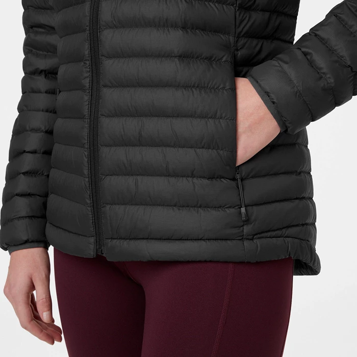 Couches Intermédiaires Helly Hansen W Sirdal Encapuchonné Jack Femme Noir | 9284-ZAVKG