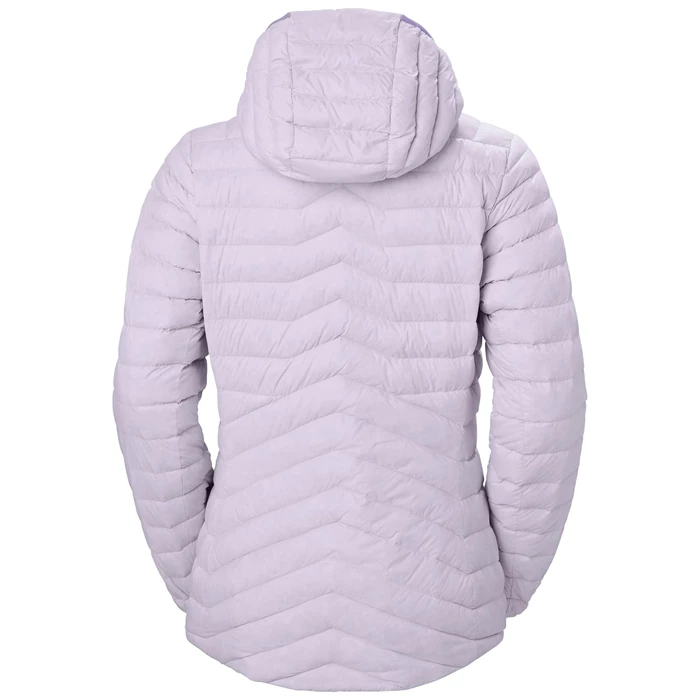 Couches Intermédiaires Helly Hansen W Verglas Encapuchonné Femme Grise Violette | 1642-VOPTF