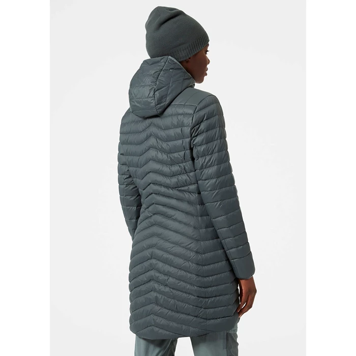 Couches Intermédiaires Helly Hansen W Verglas Long Femme Grise | 4170-KPJOC