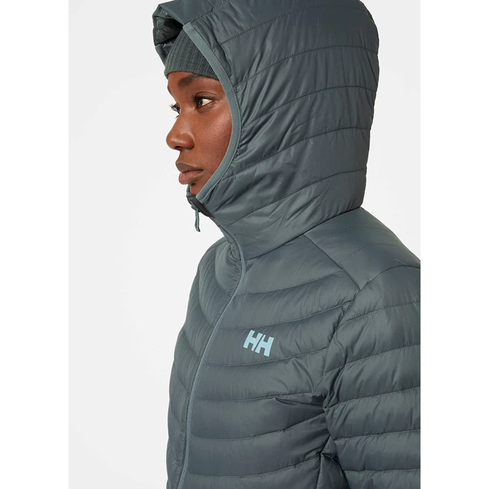 Couches Intermédiaires Helly Hansen W Verglas Long Femme Grise | 4170-KPJOC