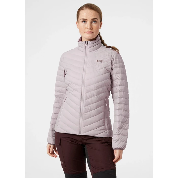 Couches Intermédiaires Helly Hansen W Verglas Femme Grise Violette | 4583-TRFQW