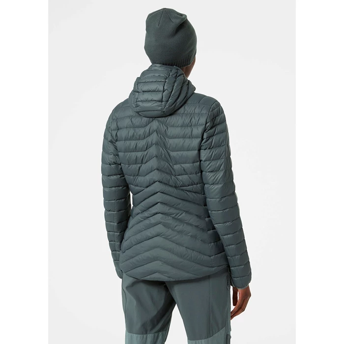 Couches Intermédiaires Helly Hansen W Verglas Encapuchonné Femme Grise | 7069-YQHZA