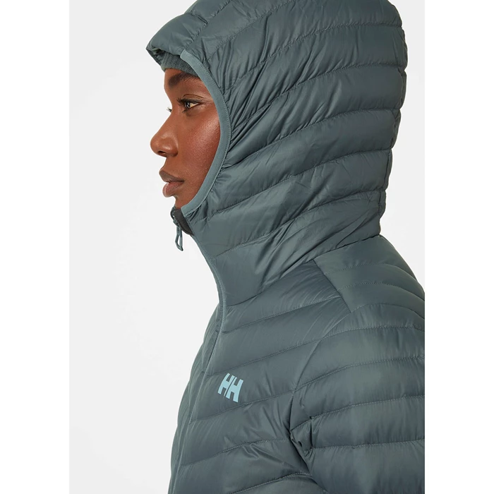 Couches Intermédiaires Helly Hansen W Verglas Encapuchonné Femme Grise | 7069-YQHZA