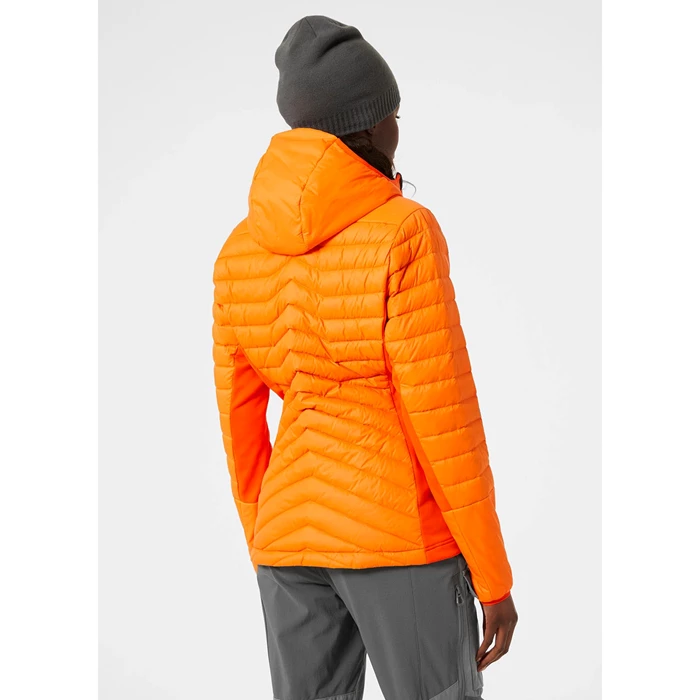 Couches Intermédiaires Helly Hansen W Verglas Encapuchonné Hybrid Femme Orange | 7641-IMHFW