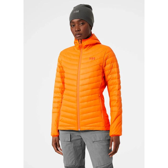 Couches Intermédiaires Helly Hansen W Verglas Encapuchonné Hybrid Femme Orange | 7641-IMHFW