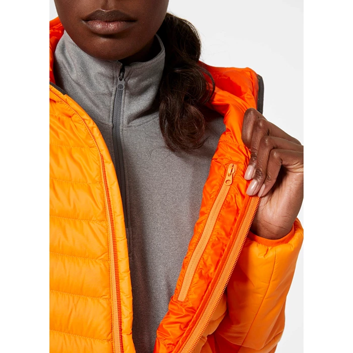 Couches Intermédiaires Helly Hansen W Verglas Encapuchonné Hybrid Femme Orange | 7641-IMHFW