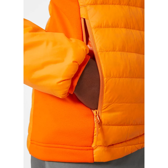 Couches Intermédiaires Helly Hansen W Verglas Encapuchonné Hybrid Femme Orange | 7641-IMHFW