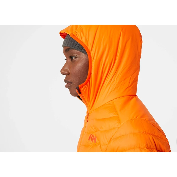 Couches Intermédiaires Helly Hansen W Verglas Encapuchonné Hybrid Femme Orange | 7641-IMHFW