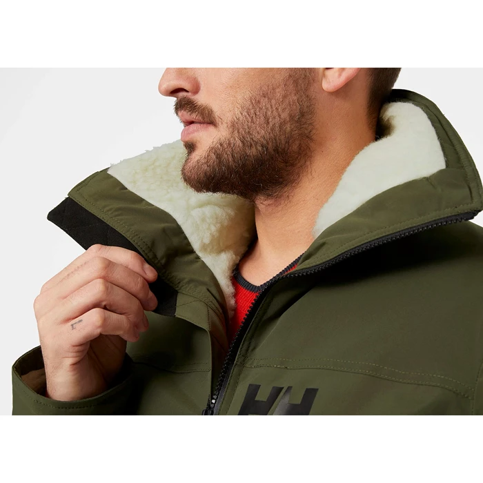 Manteaux De Pluie Helly Hansen Arctic Shelled Wool Pile Homme Grise | 2395-KXESJ