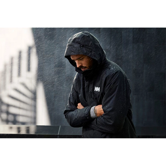 Manteaux De Pluie Helly Hansen Dubliner Homme Noir | 1267-PAZDR