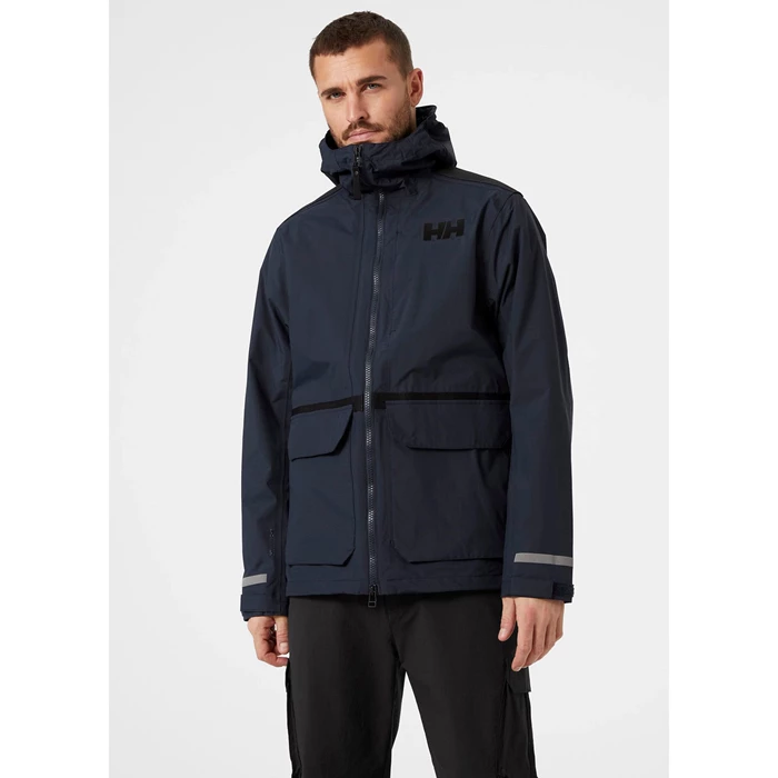 Manteaux De Pluie Helly Hansen Patrol Transition Homme Bleu Marine | 1027-JMLQF