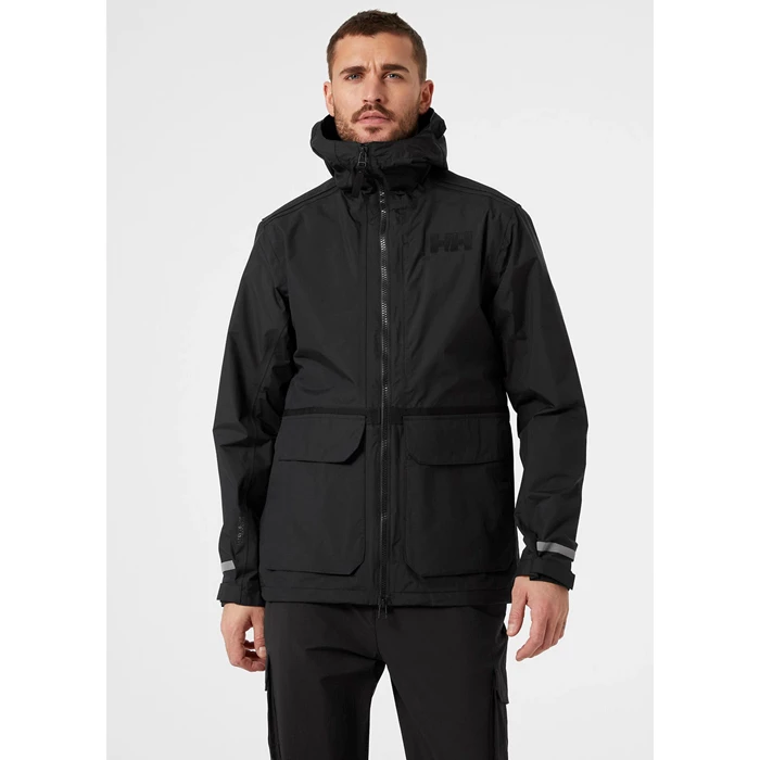 Manteaux De Pluie Helly Hansen Patrol Transition Homme Noir | 2408-DEGOF