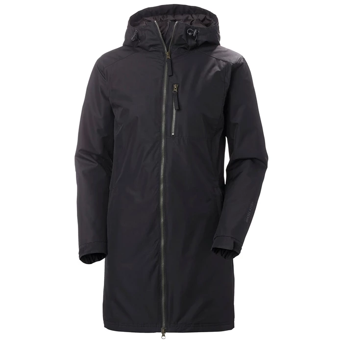 Manteaux De Pluie Helly Hansen W Aker Insulated Femme Noir | 0387-MNEIR