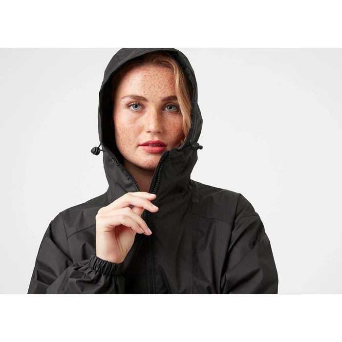 Manteaux De Pluie Helly Hansen W Illusion Femme Noir | 8506-EKRTP