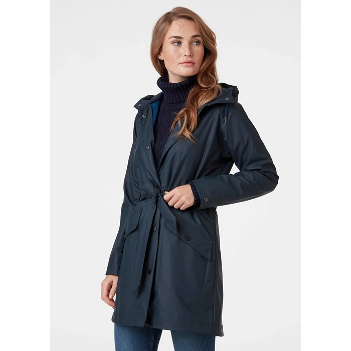 Manteaux De Pluie Helly Hansen W Kirkwall Ii Femme Bleu Marine | 2871-FGWPQ