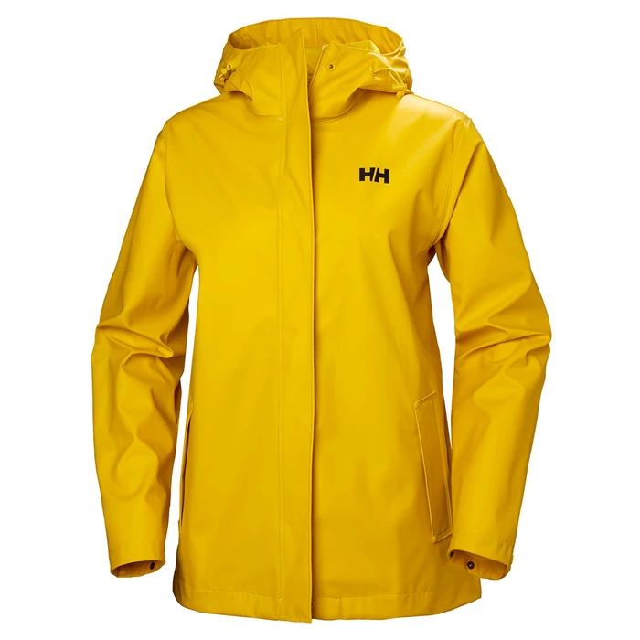 Manteaux De Pluie Helly Hansen W Moss Femme Marron Jaune | 7398-RQDWU