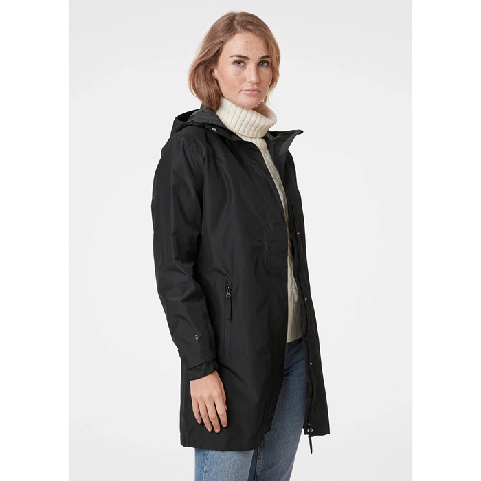 Manteaux De Pluie Helly Hansen W Valkyrie Femme Noir | 7013-KLIOG