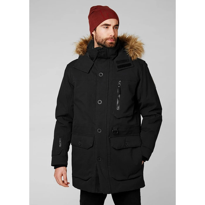 Manteaux Décontractés Helly Hansen Longyear Ii Homme Noir | 9637-OKUAW