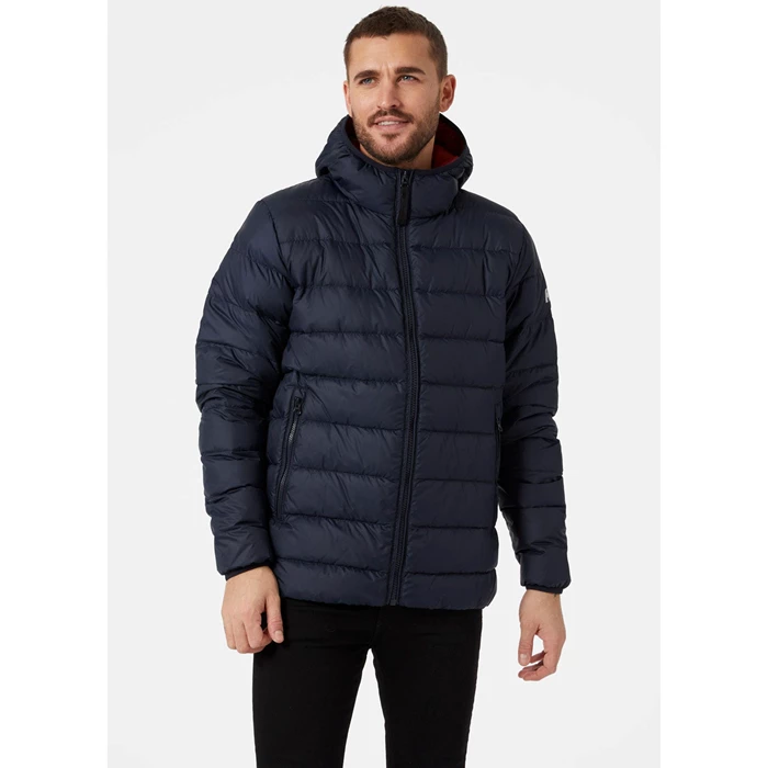 Manteaux Décontractés Helly Hansen Svalbard Homme Bleu Marine | 0238-AIOWZ