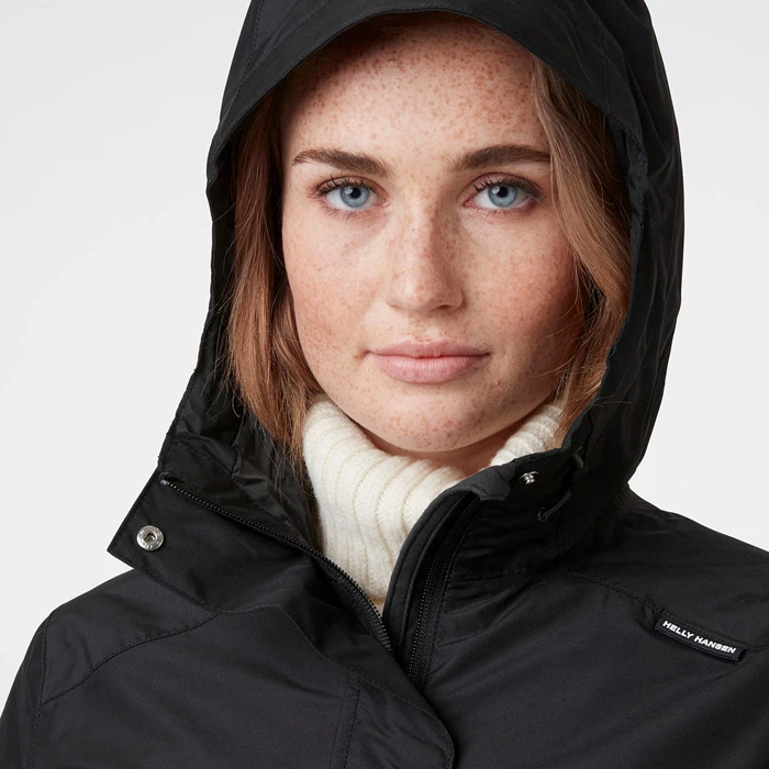 Manteaux Décontractés Helly Hansen W Valkyrie Femme Noir | 5270-JNGZC