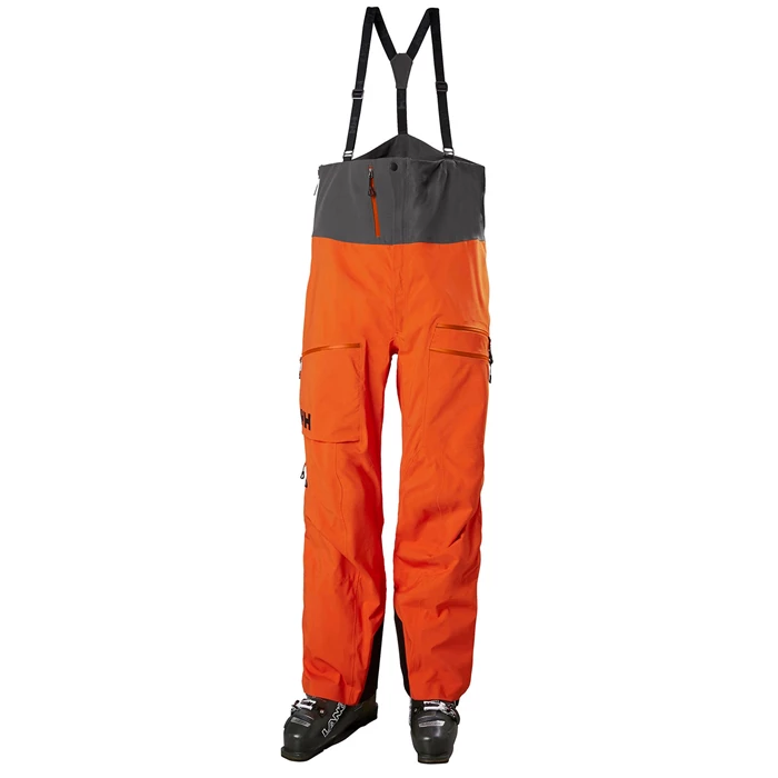 Pantalon Coquillage Helly Hansen Odin Mountain Infinity 3l Bib Homme Orange Rouge | 1953-XMAOP