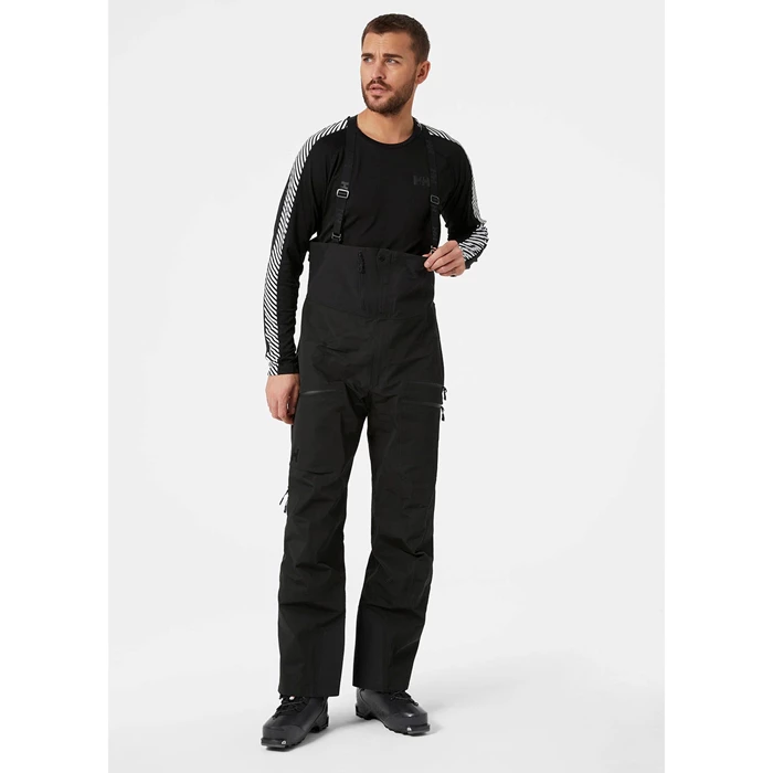 Pantalon Coquillage Helly Hansen Odin Mountain Infinity 3l Bib Homme Noir | 7653-HQDVG