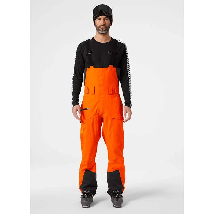 Pantalon Coquillage Helly Hansen Sogn Bib Homme Orange | 8139-LSKNE