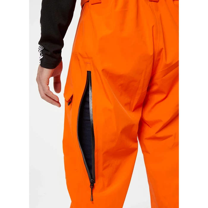 Pantalon Coquillage Helly Hansen Sogn Bib Homme Orange | 8139-LSKNE