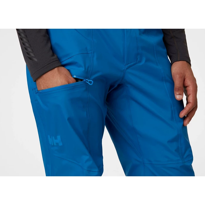 Pantalon Coquillage Helly Hansen Verglas 3l Homme Bleu | 9372-LOXYU