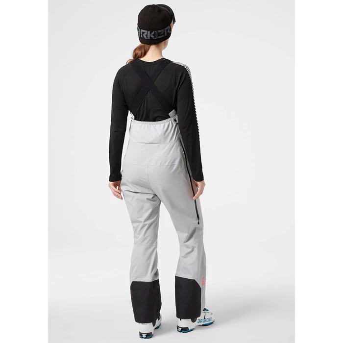 Pantalon Coquillage Helly Hansen W Elevation Infinity Bib Femme Grise | 3240-BIOLD