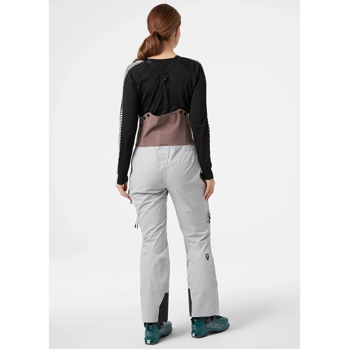 Pantalon Coquillage Helly Hansen W Odin Mountain Infinity 3l Bib Femme Grise | 1786-YRGHO