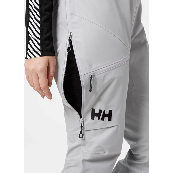 Pantalon Coquillage Helly Hansen W Odin Mountain Infinity 3l Bib Femme Grise | 1786-YRGHO