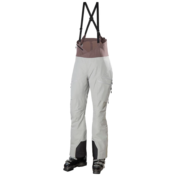 Pantalon Coquillage Helly Hansen W Odin Mountain Infinity 3l Bib Femme Grise | 1786-YRGHO