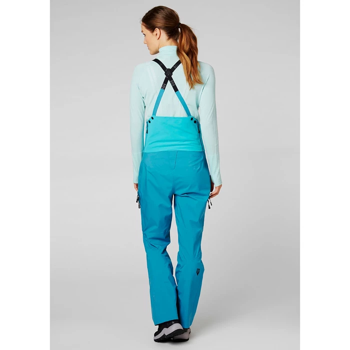 Pantalon Coquillage Helly Hansen W Odin Mountain 3l Bib Femme Bleu | 5978-TWYFQ