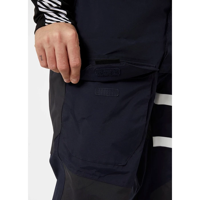 Pantalon De Voile Helly Hansen Salt Coastal Bib Homme Bleu Marine | 2739-VBUJT