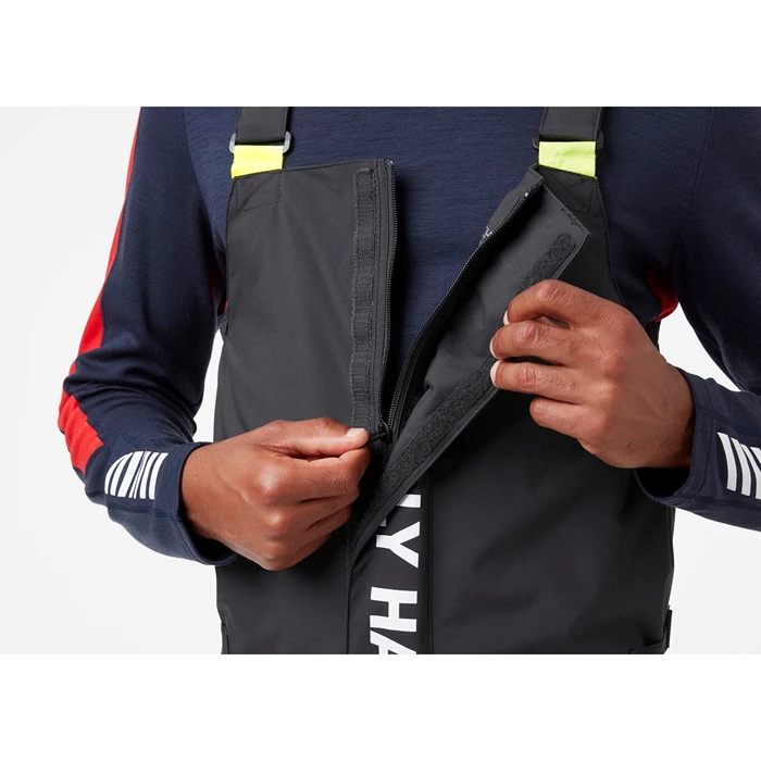 Pantalon De Voile Helly Hansen Salt Coastal Bib Homme Grise | 6481-VODYH