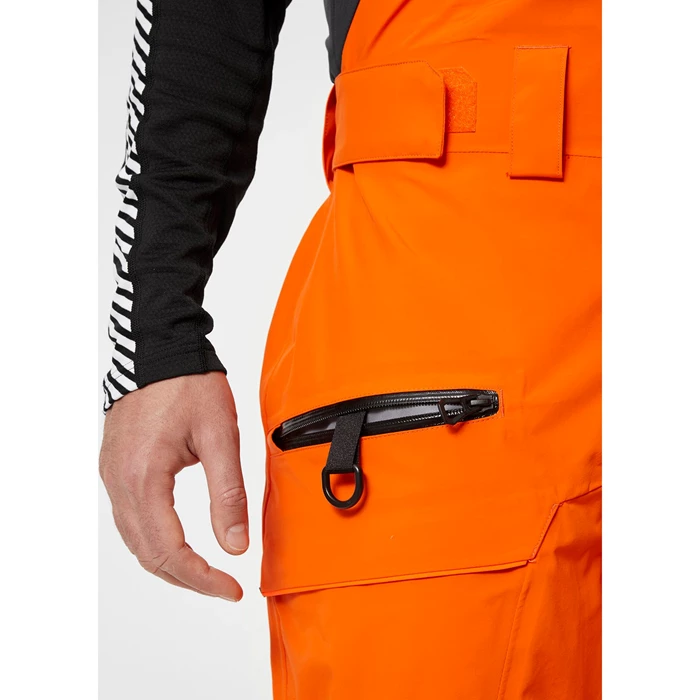 Pantalon Imperméable Helly Hansen Sogn Bib Homme Orange | 2964-FABJU