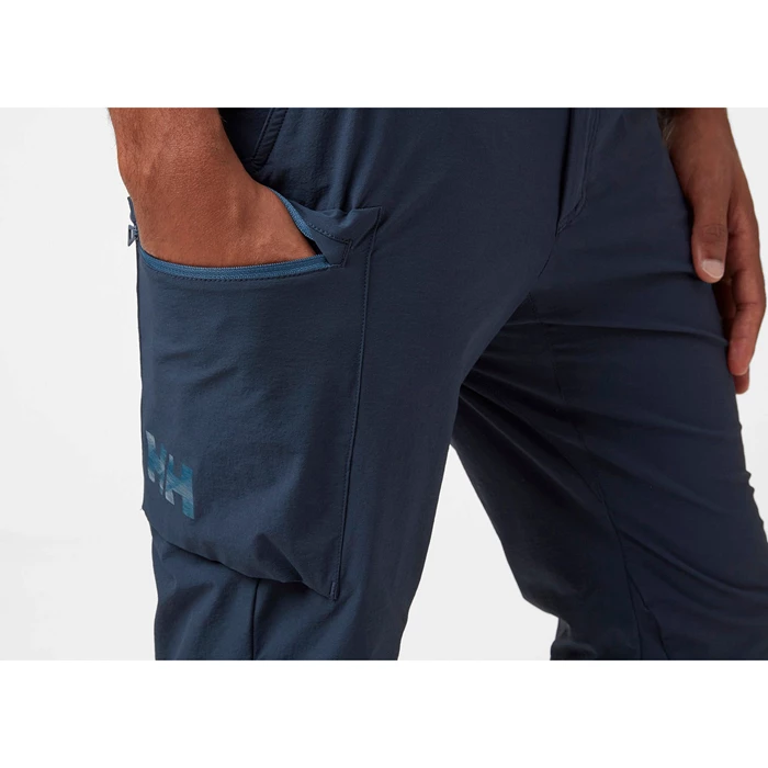 Pantalons De Randonnée Helly Hansen Brono Softshell Homme Bleu Marine | 4923-JYDCL