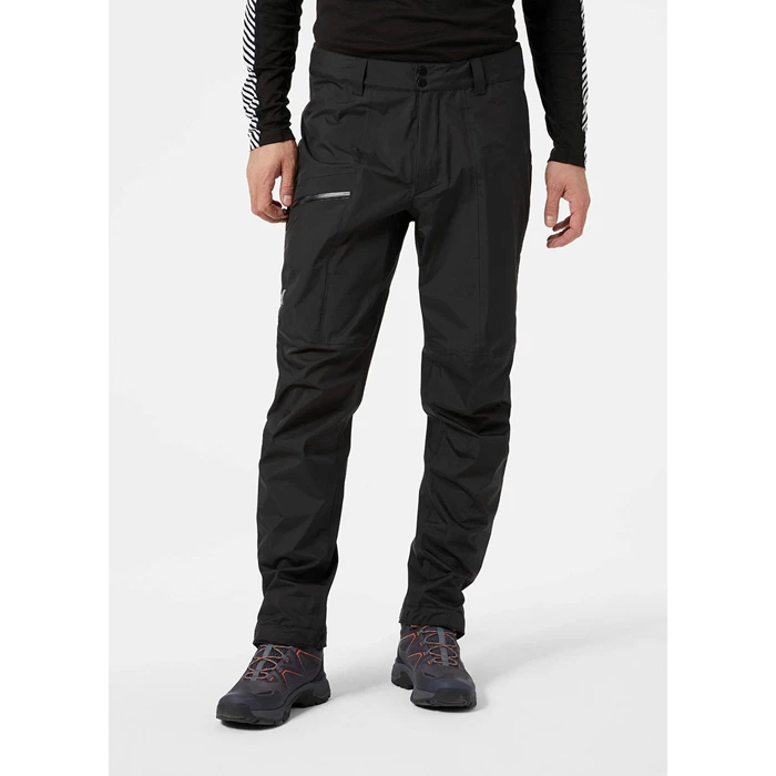 Pantalons De Randonnée Helly Hansen Verglas 3l Homme Noir | 4037-LBSQY