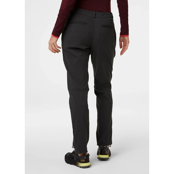 Pantalons De Randonnée Helly Hansen W Holmen 5 Pocket Femme Grise Noir | 6174-HDBUS