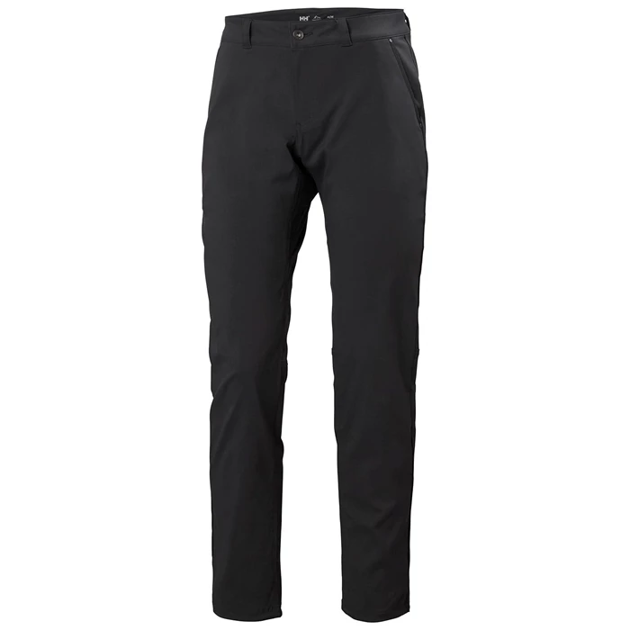 Pantalons De Randonnée Helly Hansen W Holmen 5 Pocket Femme Grise Noir | 6174-HDBUS