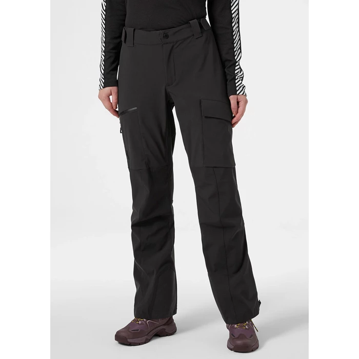 Pantalons De Randonnée Helly Hansen W Odin Mountain Softshell Femme Noir | 4792-SQKVM